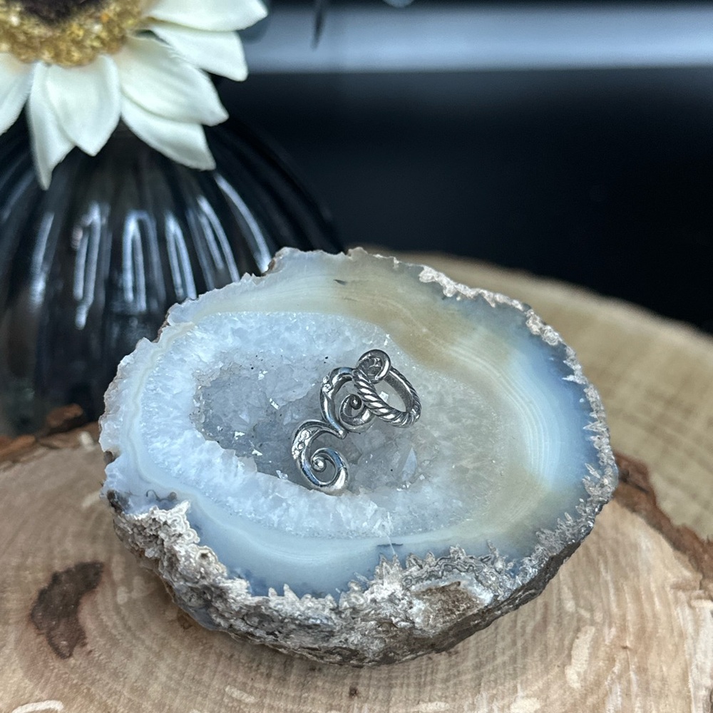 💜5 for $20! Brighton Silver Number 3 Pendant Charm for Bracelets - Picture 2 of 4